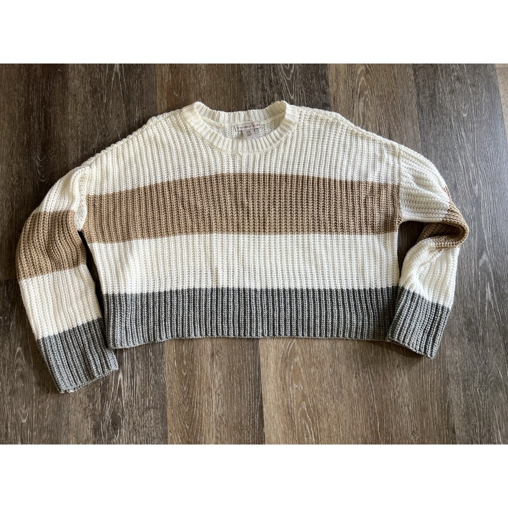 Sincerely Jules Sweater Chunky Striped Size‎ Medium